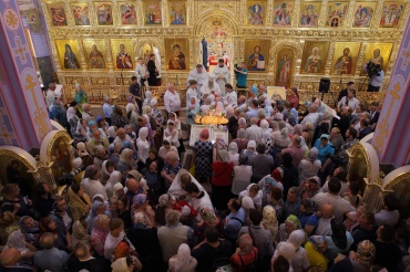 Храм святой блаженной Ксении открыли в Петербурге