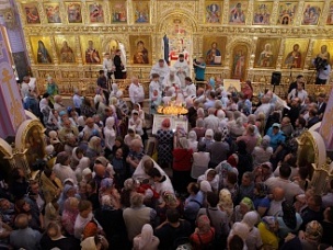 Храм святой блаженной Ксении открыли в Петербурге
