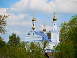 Convent of the Patronage of the Mother of God in Tolochin, Republic of Belarus.