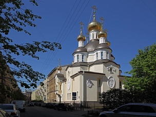 Church in the name of St. Blessed Xenia of St. Petersburg at Lakhtinskaya Street, Saint Petersburg