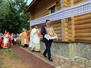 Освящение Храма в Сербии